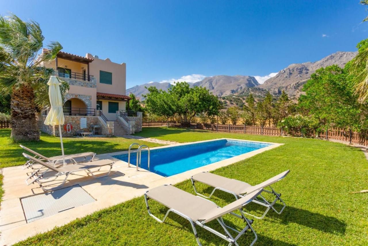 Spiros Beach Villa Frangokastello Exterior foto