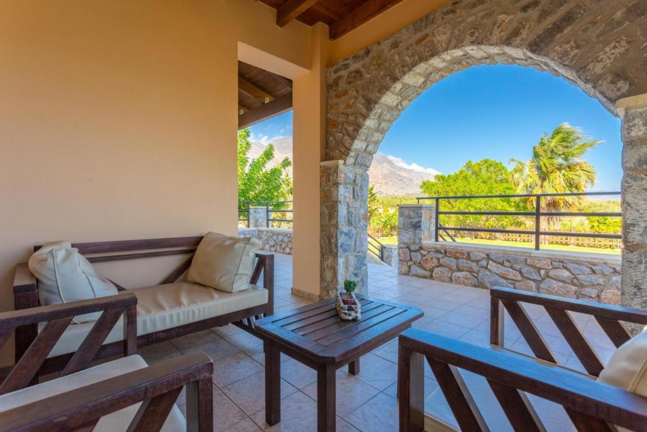 Spiros Beach Villa Frangokastello Exterior foto