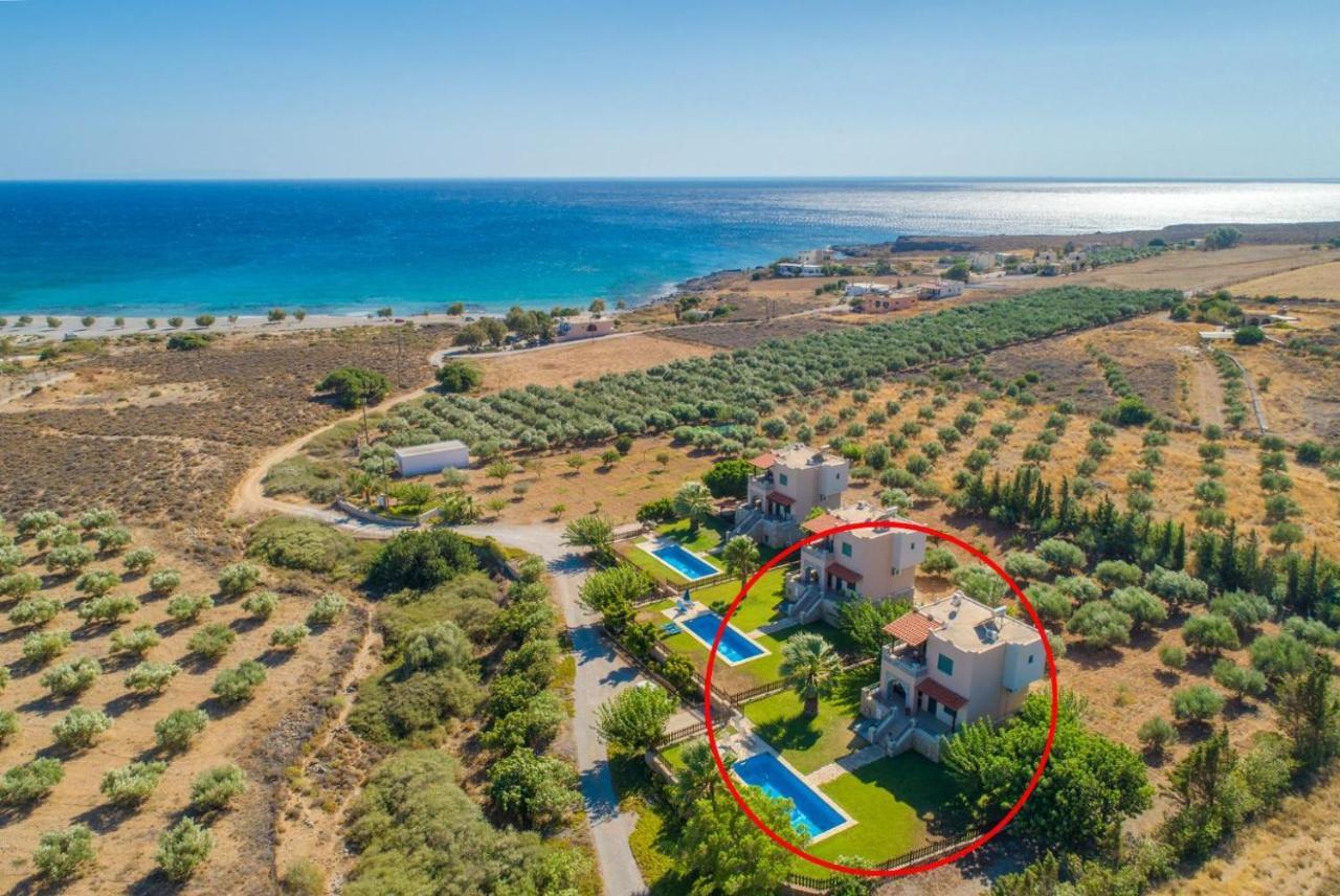 Spiros Beach Villa Frangokastello Exterior foto