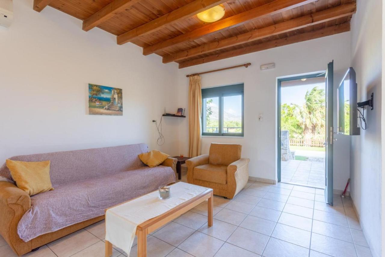 Spiros Beach Villa Frangokastello Exterior foto