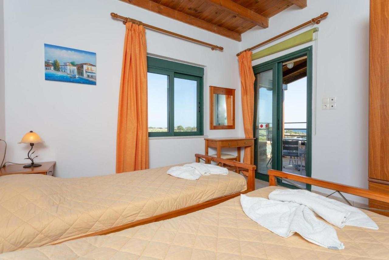 Spiros Beach Villa Frangokastello Exterior foto