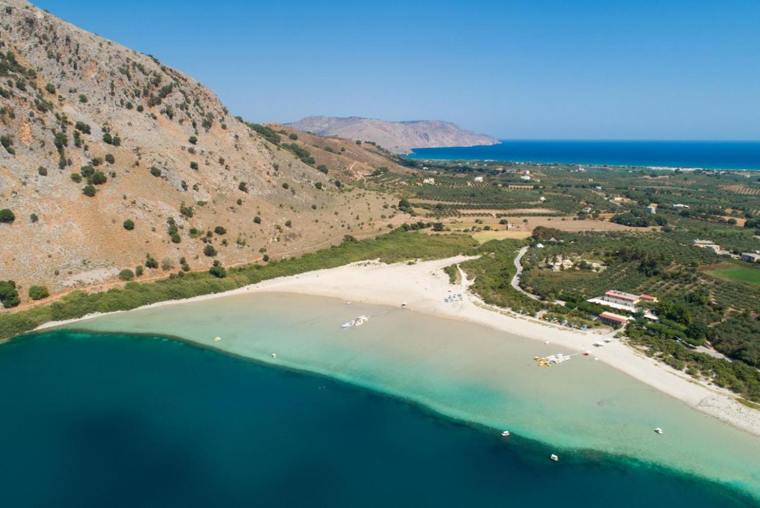 Spiros Beach Villa Frangokastello Exterior foto
